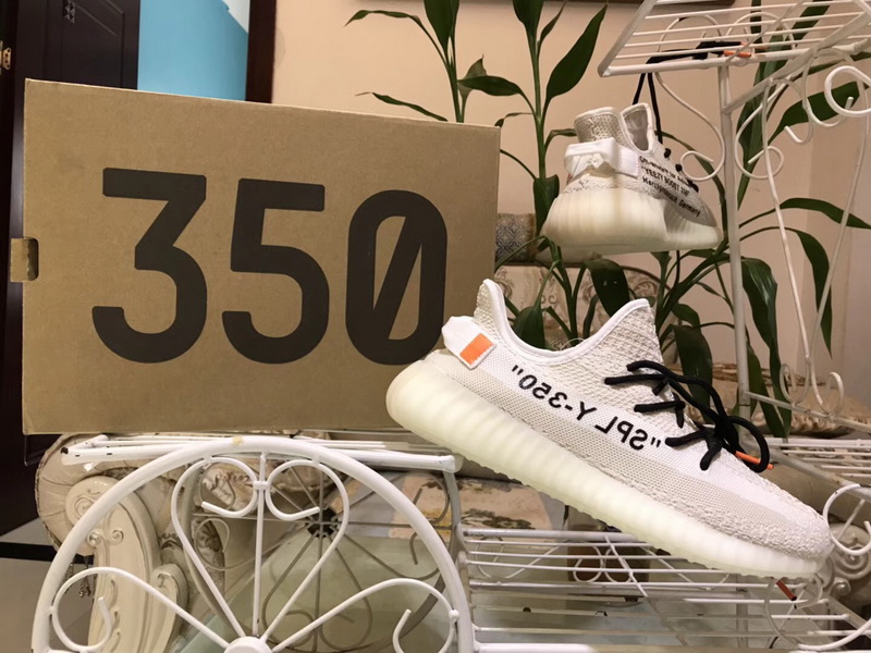 Super Max Adidas yeezy 350 V2 X Off- white OW